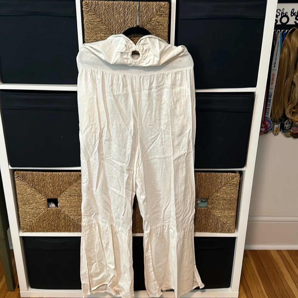 New York and Co. Linen one piece romper